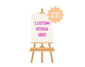 Custom Birthday Welcome Sign, Girls Birthday Decor, Boy Birthday Decor, Design Your Own Welcome Sign, Printable Party Decor,