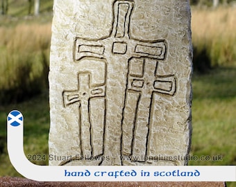 Golgotha. Celtic Cross. Hand made resin wall hanging. Whithorn. Scotland