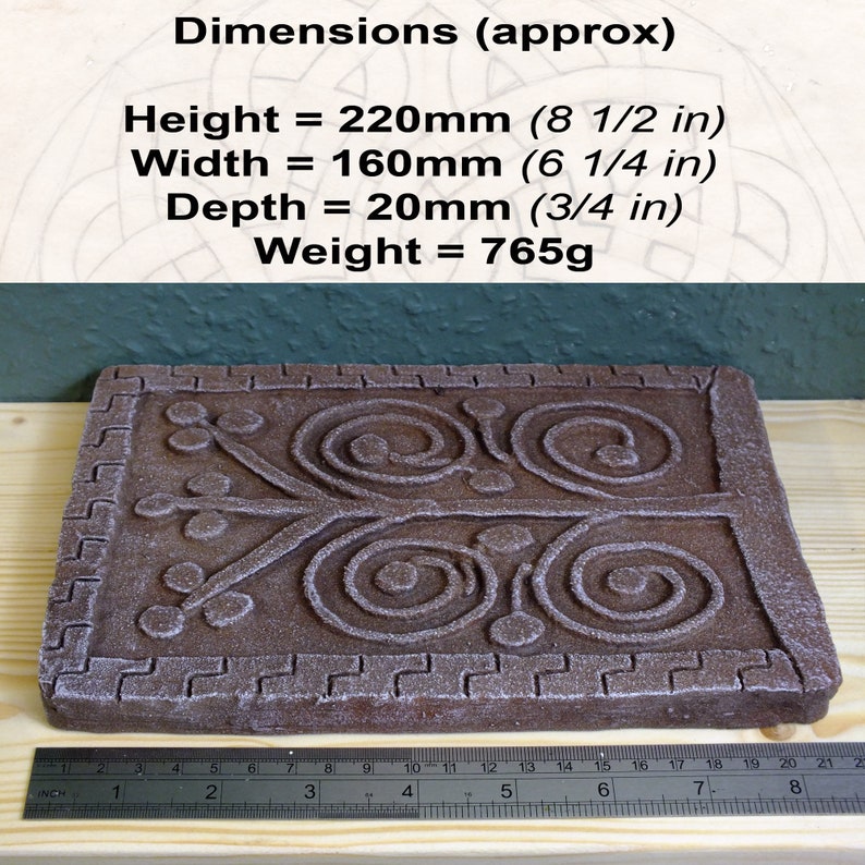Rosemarkie Pictish Tree of Life. Hand Made Rosemarkie, Wall Hanging ...