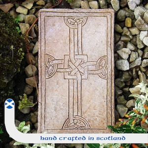 Spirit Of Iona Celtic Cross. Hand made resin Wall hanging. Iona. Scotland. Christian