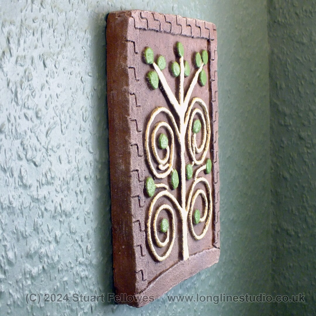 Rosemarkie Pictish Tree of Life. Hand Crafted Resin Wall Hanging ...