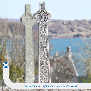 Handmade Maclean&#39;s Celtic Cross Wall Hanging: Iona, Scotland