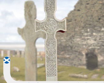 Kilnave Celtic Cross, Islay. Hand crafted Wall hanging. Scotland