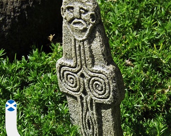 Riasg Buidhe Celtic Cross. Hand made resin wall hanging. Colonsay. Hebrides. Scotland. Christian