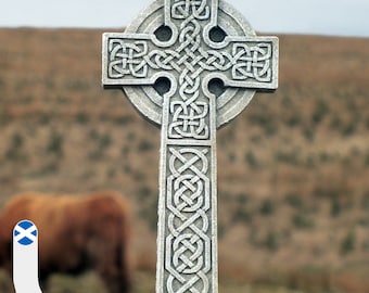 Celtic Spirit Cross. Hand made wall hanging. Scotland