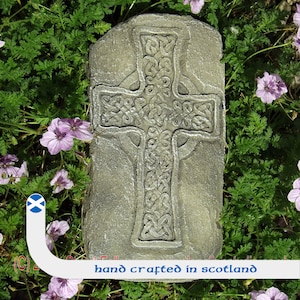 Peace Of Iona. Celtic Cross. Hand made resin wall hanging. Scotland. Hebrides. Iona
