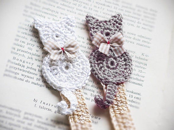 Set Of 2 Handmade Bookmark Handmade Crochet Bookmark Crochet Etsy