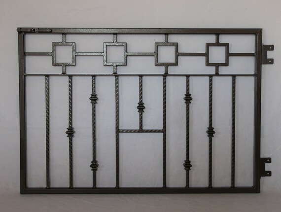 wrought iron pet gate for stairs
