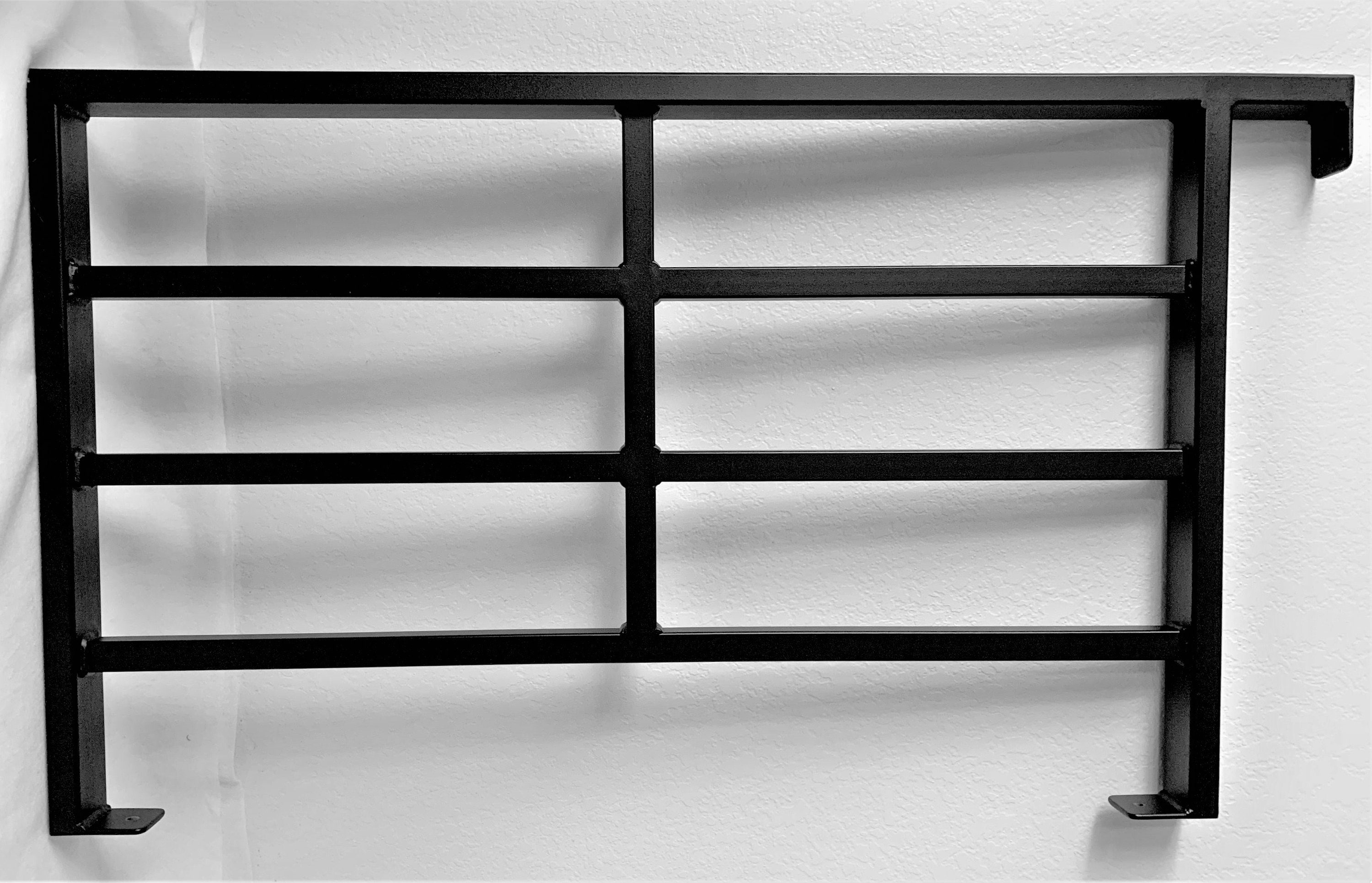 Modern Horizontal Metal Railing; Luxury Steel Guardrail; Powder Coated ...