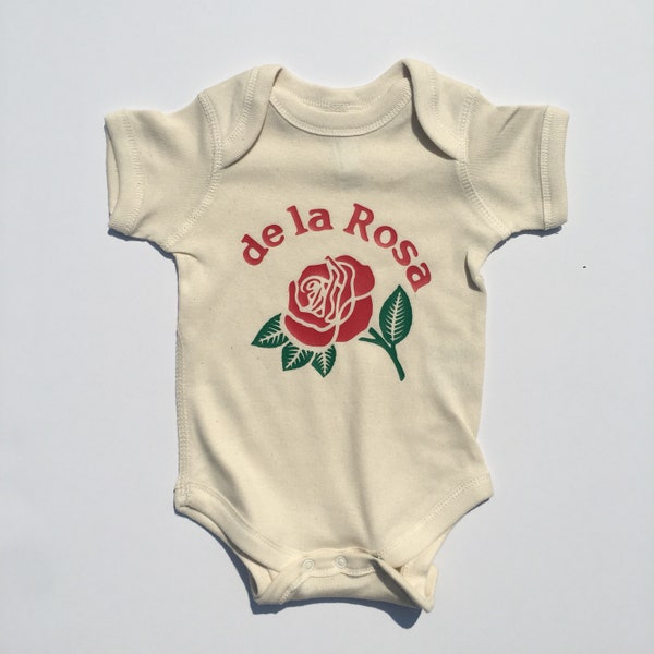 Baby Costume, De La Rosa Disfraz de Halloween para bebe, Mexican Marzipan Halloween Shirt, Baby Milestone Photo Prop, Newborn Christmas Gift