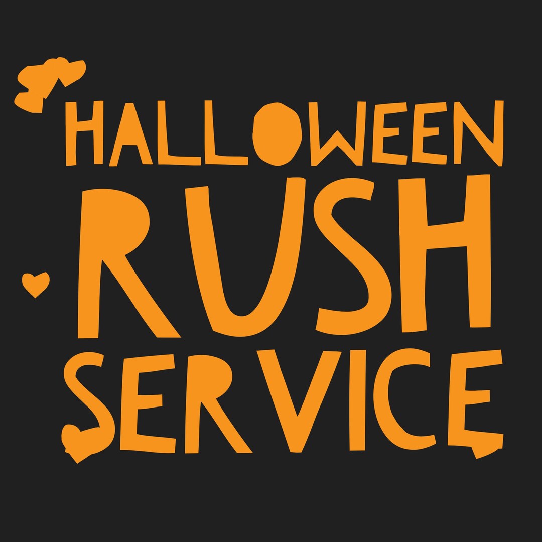 Guaranteed Halloween Delivery Service. Orders After 10/11 Must Etsy