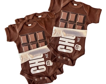 Chocolate Baby Halloween Costume Boy Girl, Candy Bar Baby Costume, Baby Milestone Photo Props, Cute Newborn Gift