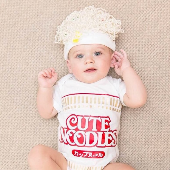 Baby Ramen Noodle Halloween Food Costume