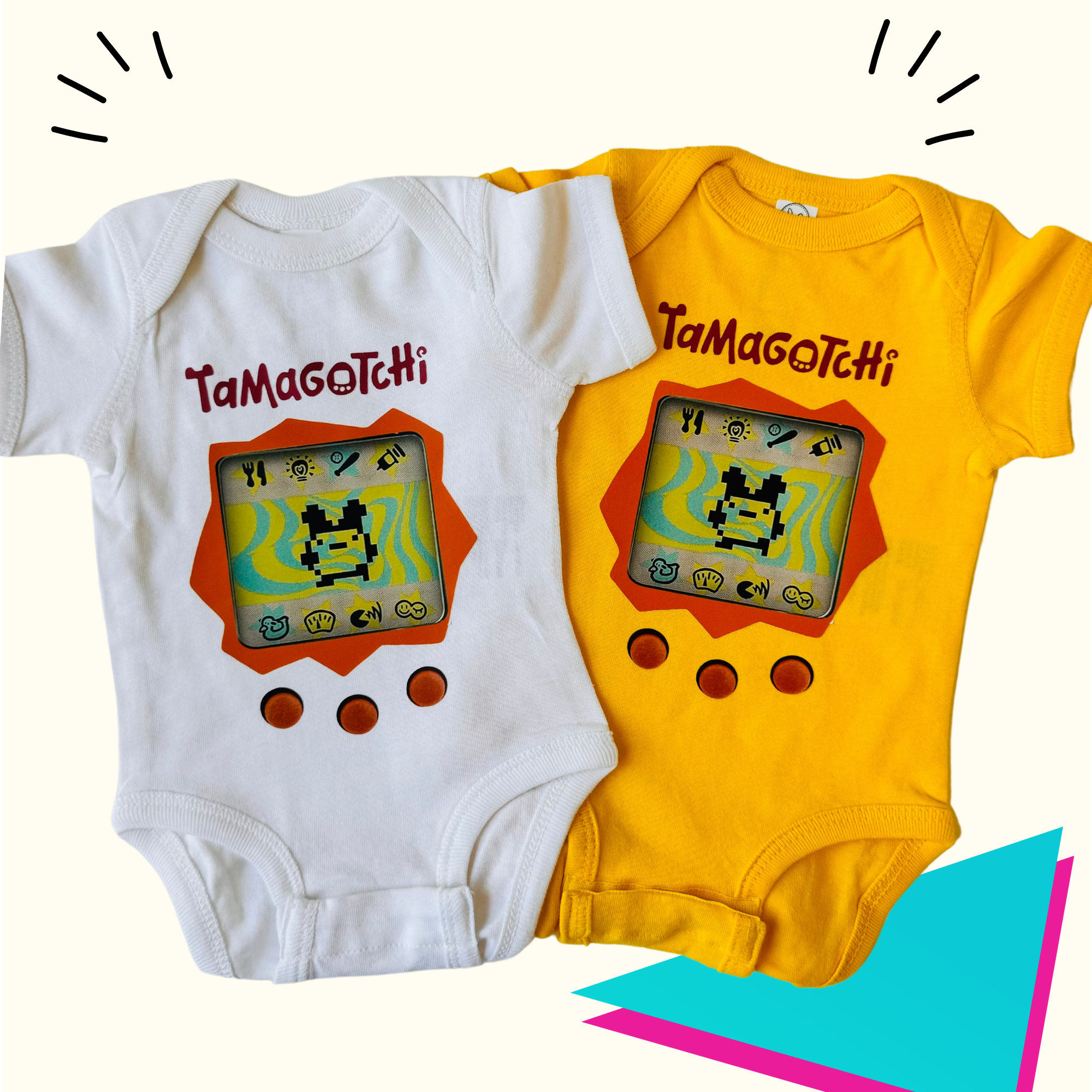 Tamagotchi Baby Costume: Funny Halloween Onesie