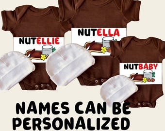 Personalized Baby Halloween Costume, Hazelnut Baby Shirt, Baby Shower Gift newborn clothes, Unique Newborn Gift, Baby Christmas