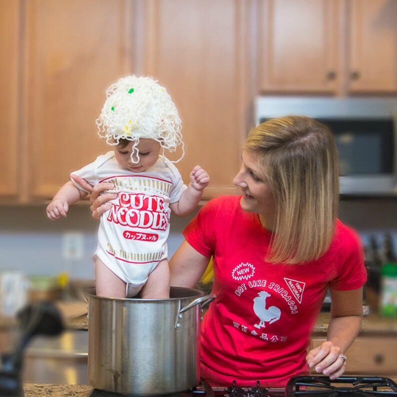 Funny Baby Outfit with Hat Noodle Costume with Hat Best Etsy