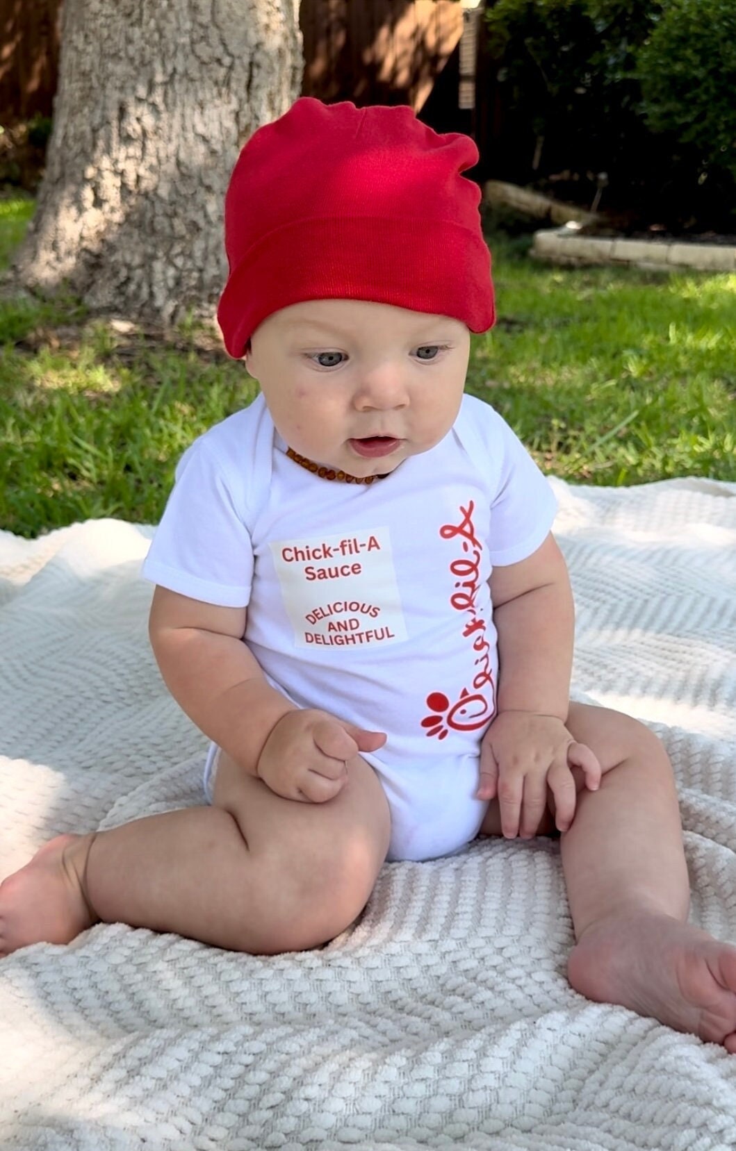 Sauce Baby Halloween Costume, Chicken Baby Halloween Shirt, Baby