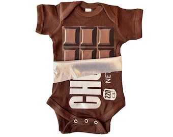 Chocolate Baby Costume Boy Girl, Candy Bar Baby Halloween Costume, Baby Milestone Photo Props, Cute Newborn Gift