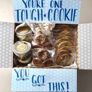 Chocolate  Baked Goods Variety Care Package | Encouragement Care Package | Support Gift Box | Good Luck Gift Box | College Care Package