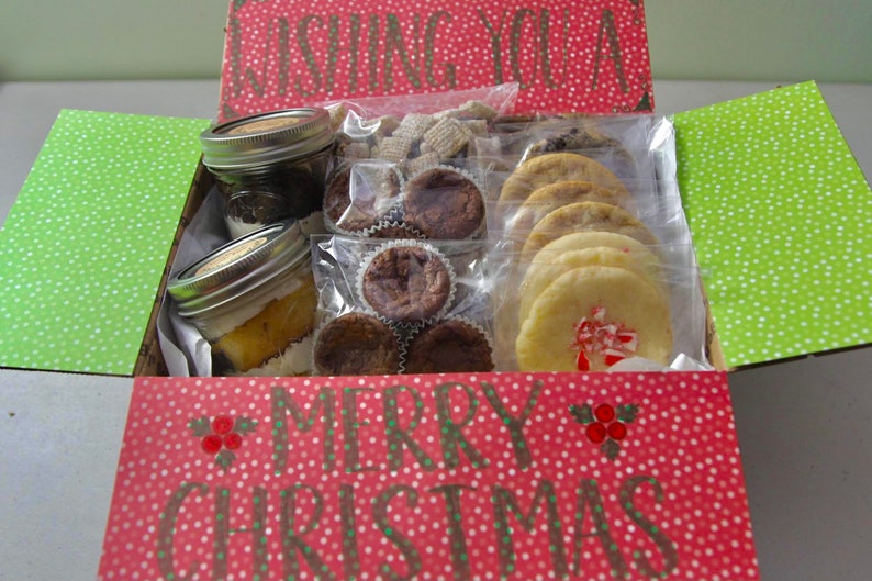 Baked Goods Variety Care Package Christmas Gift Box Etsy