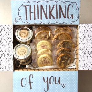 Small Cookies & Cupcakes Care Package  | Thinking of You Care Package | I Miss You Gift | Gift for Him | Gift for Her | Boyfriend Gift