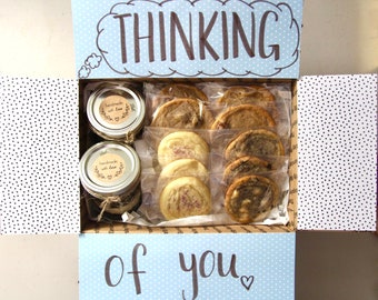 good thinking of you gifts for him Small Cookies & Cupcakes Care Package | Thinking of You Care Package | I Miss You Gift | Gift for Him | Gift for Her | Boyfriend Gift