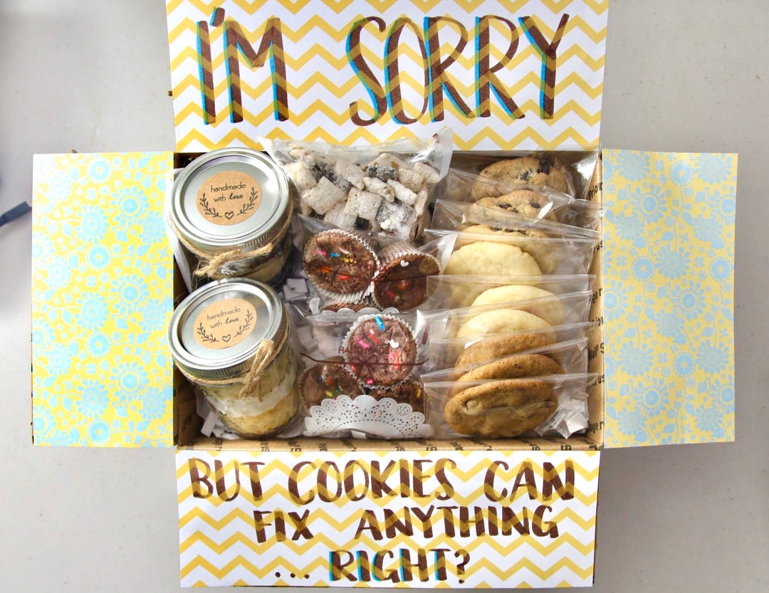 Baked Goods Variety Care Package Apology Care Package Apology Gift Box