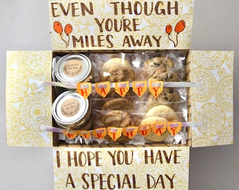 Birthday Small Cookies & Cupcakes Care Package | Birthday Care Package | Birthday Gift for Her | Birthday Gift for Him | Birthday Gift Box