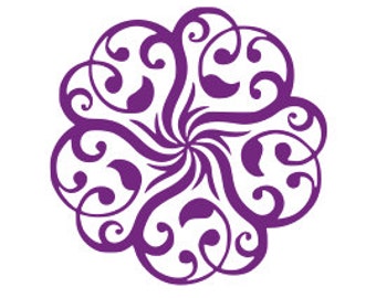 Free Free 230 Monogram Flower Mandala Svg SVG PNG EPS DXF File