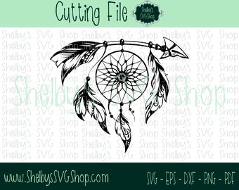 Arrow Dream Catcher - Cutting File