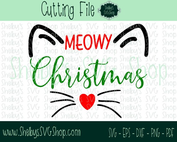 Download Download Meowy Christmas Svg Free PNG Free SVG files ...