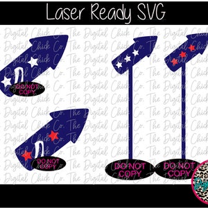 Fire Cracker Tag Pincher Clip & Swizzle Stick SVG - GLOWFORGE  Laser Ready