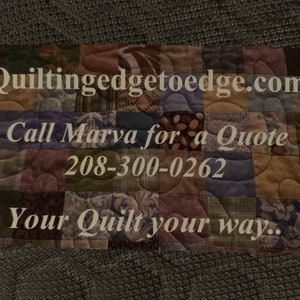 Statler Longarm Quilting Services DEPOSIT ONLY image 6