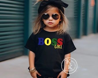 Boss Girl | Boss Girl Kids/Youth T-Shirt | Toddler T-Shirt | Statement Tee
