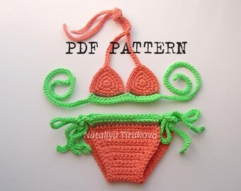 crochet baby bathing suit pattern
