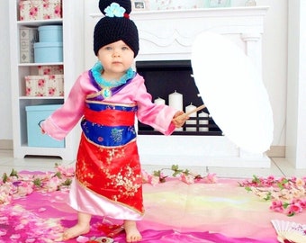 mulan costume baby