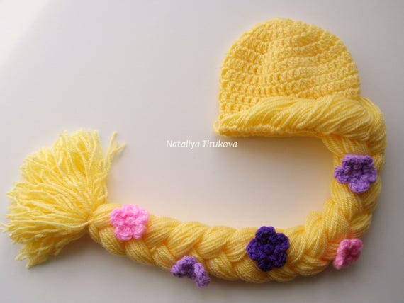 crochet rapunzel hat