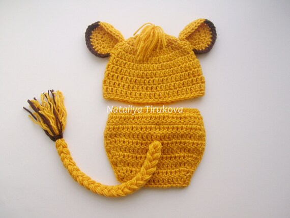 simba newborn outfit