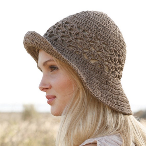 Crochet Women's Sun Hat/Spring Hat/ Crochet | Etsy