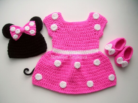 minnie mouse crochet outfit