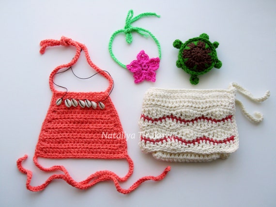 Crochet Moana Baby Outfit Moana Costume Photo Etsy Crochet Moana Baby Outfit Moana Costume Photo Etsy