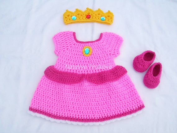 peach baby outfit