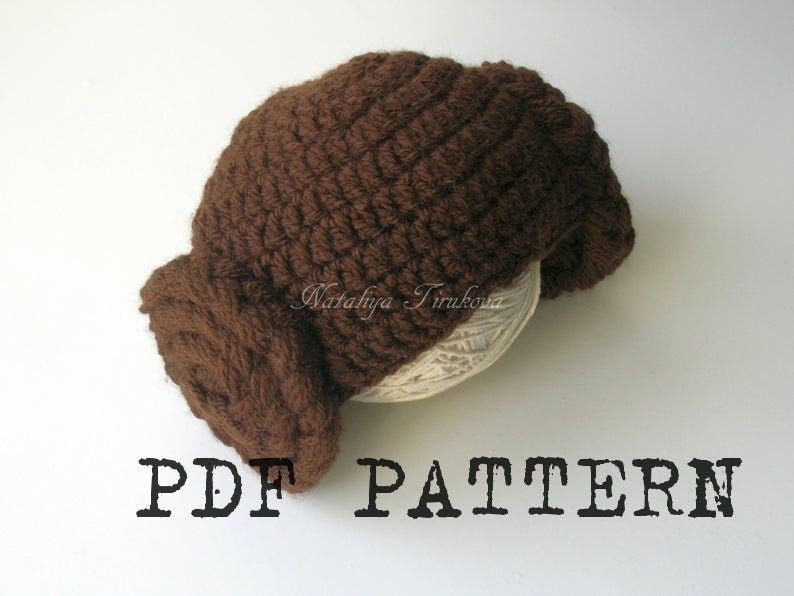 CROCHET PATTERN Princess Leia Inspired 