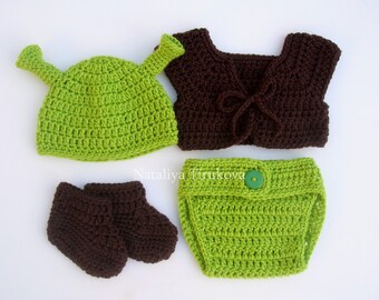 Shrek Baby Etsy