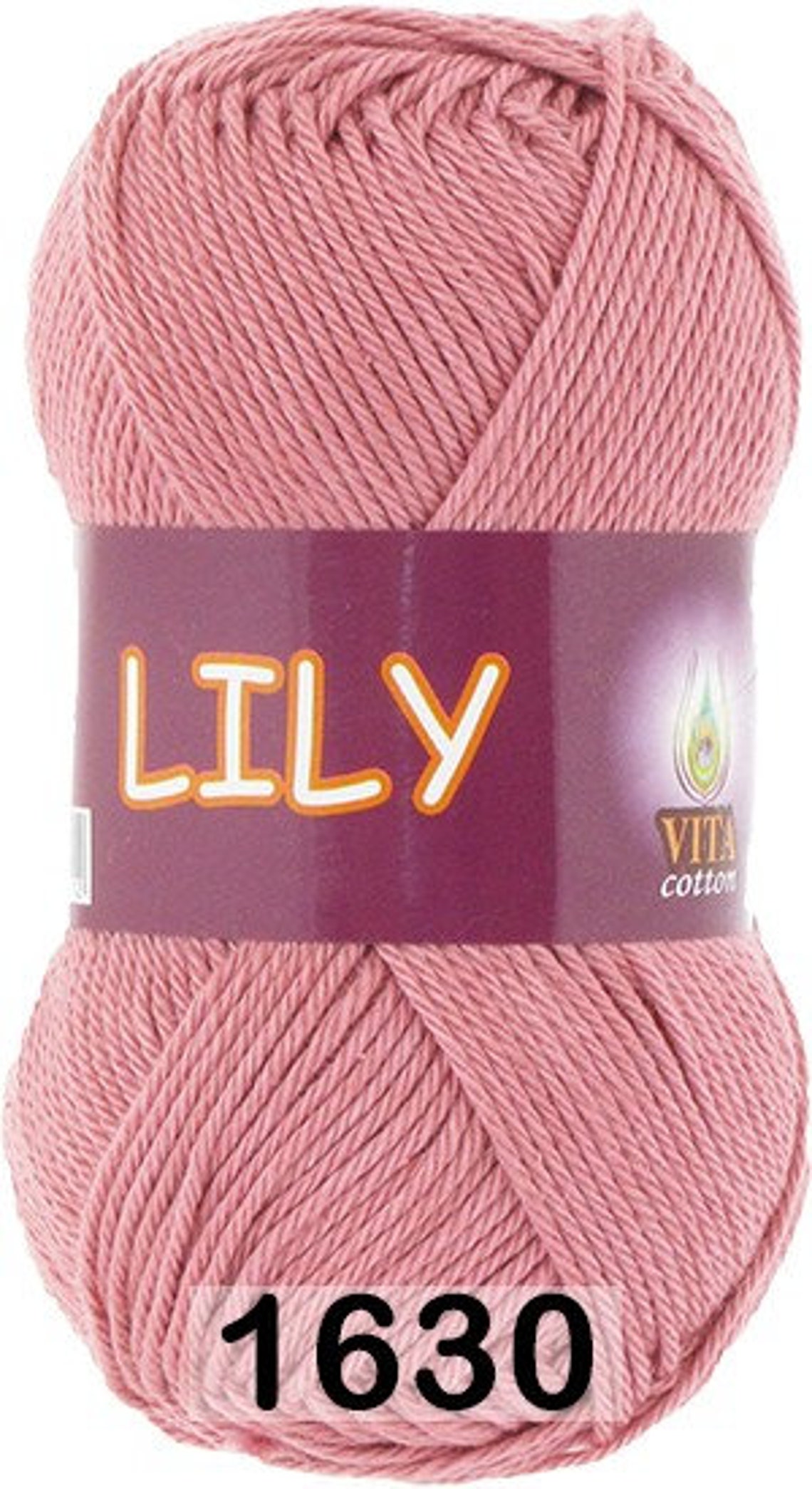 Vita Cotton LILY Yarn 100 Mercerized Cotton Yarn LILY Etsy