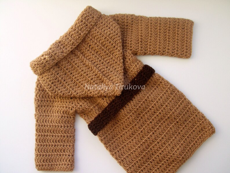 CROCHET PATTERN Baby Hooded Robe Instant Download PDF Etsy