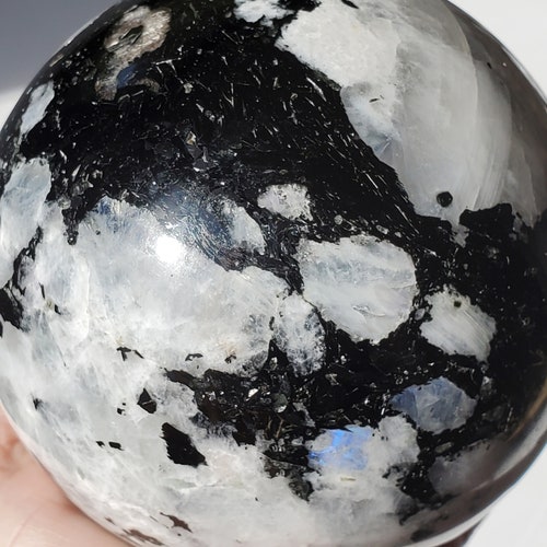 Moonstone Sphere LARGE 110 mm / 4 3/8