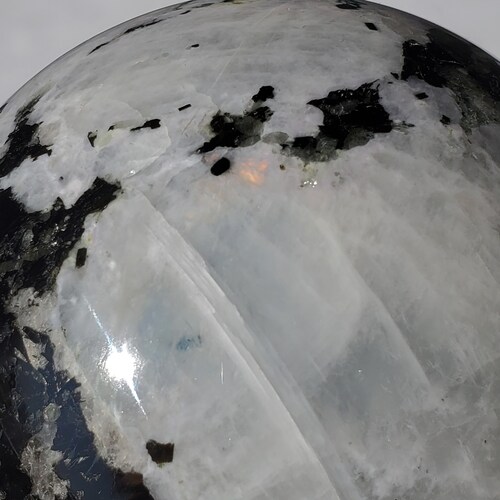 Moonstone Sphere LARGE 110 mm / 4 3/8