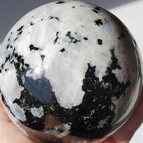 Moonstone Sphere LARGE 110 mm / 4 3/8