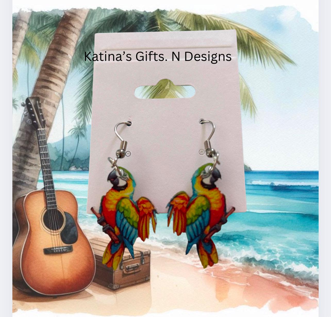Parrot Earrings